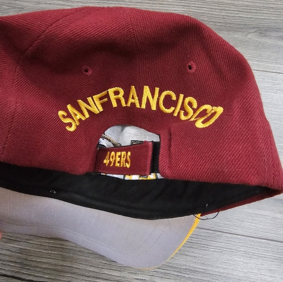 Vintage Puma San Francisco 49ers Strap Back Hat - Picture 4 of 4
